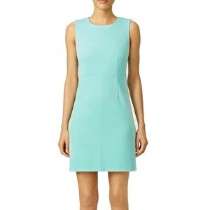 Diane Von Furstenberg Sleeveless Mint Mini Dress